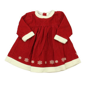 Hanna Andersson Girls Red | White Dress size: 6-12 Months